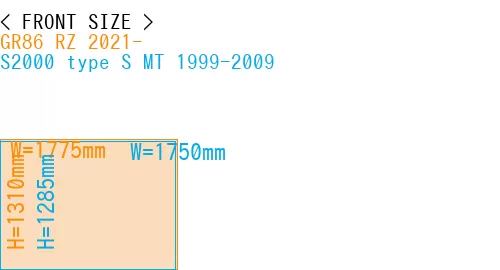 #GR86 RZ 2021- + S2000 type S MT 1999-2009